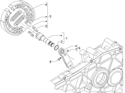 Φρένο πίσω - Σιαγόνες